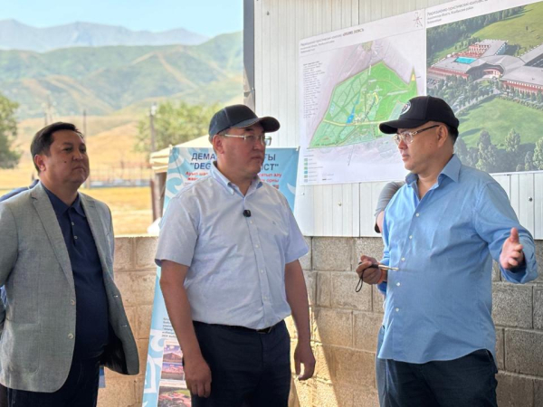 Алматы облысының әкімі Жамбыл ауданына жұмыс сапарымен барды