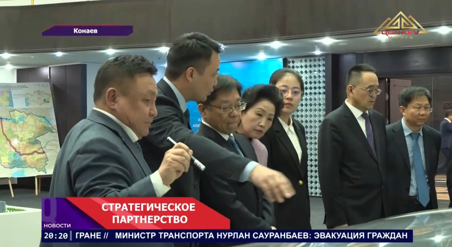 Марат Султангазиев встретился с делегацией Китайской Народной Республики