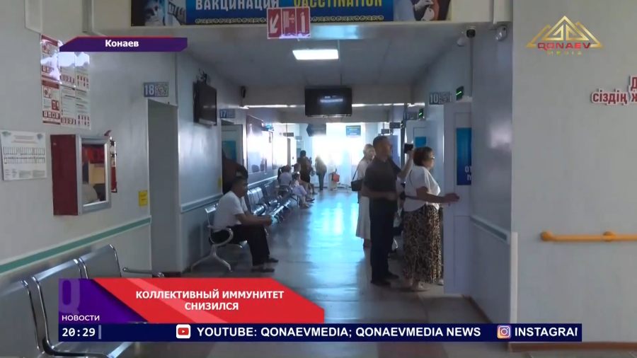 Охват вакцинацией в Алматинской области составил лишь 41%