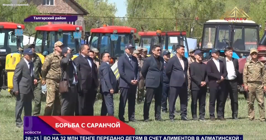Борьба с саранчой