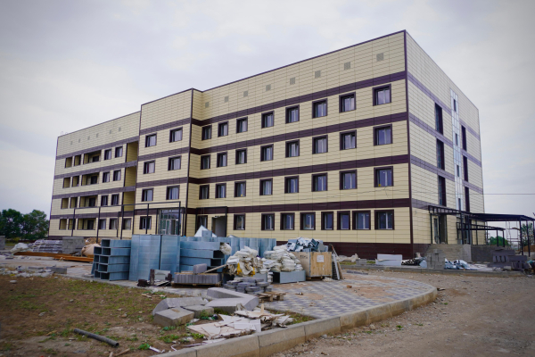 В отдалённом селе Алматинской области строят поликлинику на 250 посещений