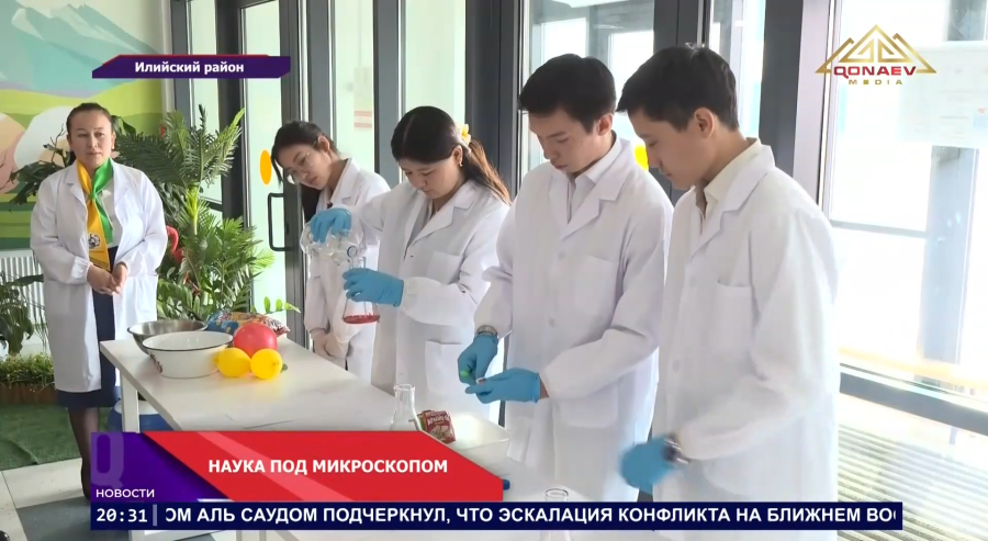 В «Комфортной школе» села Кокозек Илийского района прошла тематическая неделя «Чудеса природы»