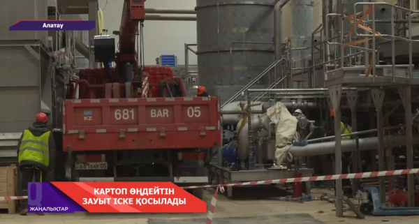 Алатауда картоп өңдейін зауыт іске қосылады