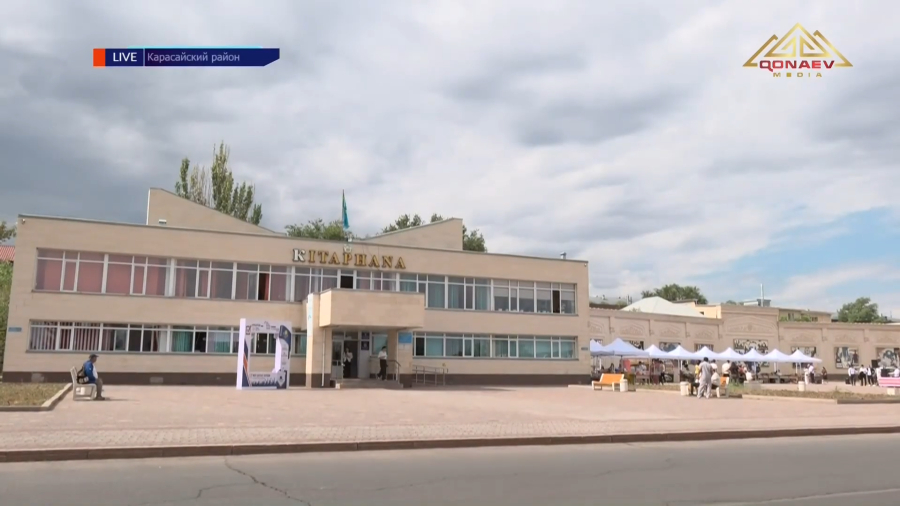 В Карасайском районе голосование проходит в праздничной атмосфере