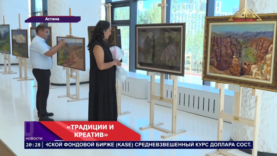 В Астане мастера Алматинской  области представили уникальные музейные экспонаты