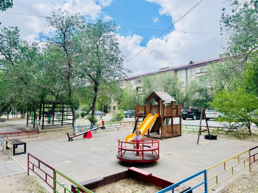 В Конаеве за полгода обновили более 60 детских площадок