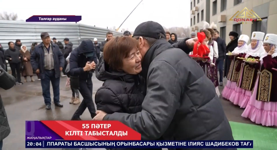 Талғар ауданы Панфилов ауылдық округінде 55 отбасы баспаналы болды