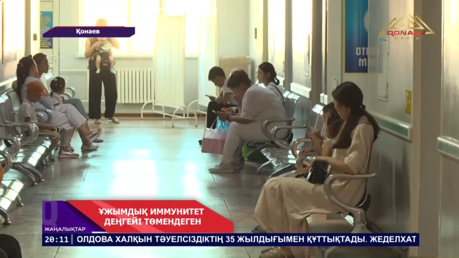 Алматы облысында жоспарлы екпемен қамту көрсеткіші 41 пайызды құрады