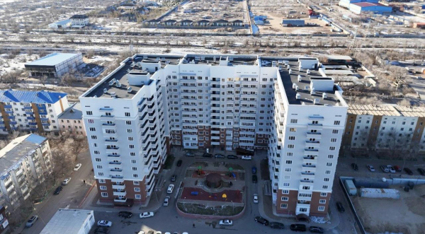 В Конаеве возводят 86 новых жилых домов