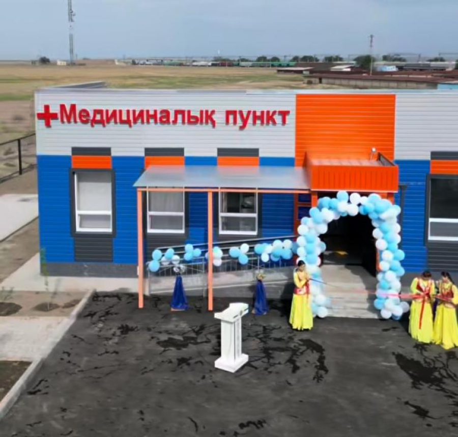 Алматы облысында ауылдық денсаулық сақтау нысандары жаппай салынып жатыр