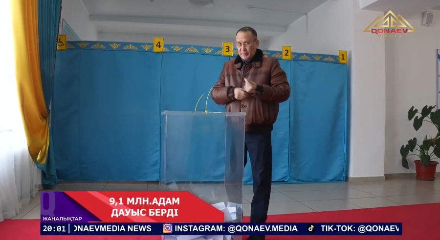 Референдумда 9.1 млн адам дауыс берді!