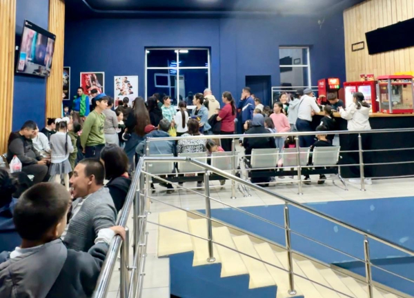 Қонаевта 100-ден астам тұрғын тегін киносеансқа қатысты