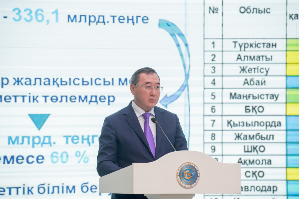 На августовской конференции в Алматинской области обсуждены новые задачи в сфере образования