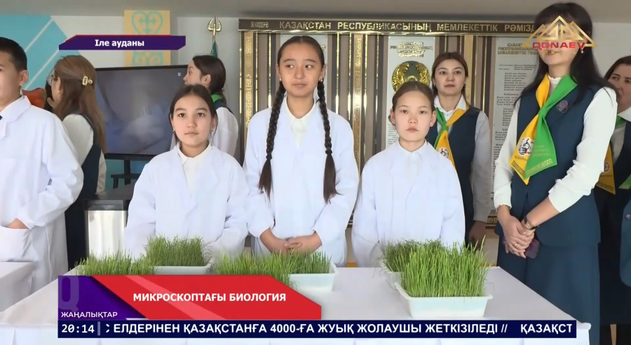 Көкөзектегі «Жайлы мектепте» «Жаратылыс ғажайыптары» апталығы өтті