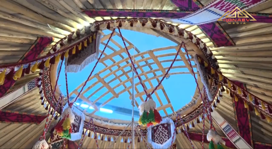 Казахская юрта