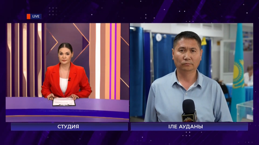 Байсерке ауылының халқы сайлауға дайындықпен барды