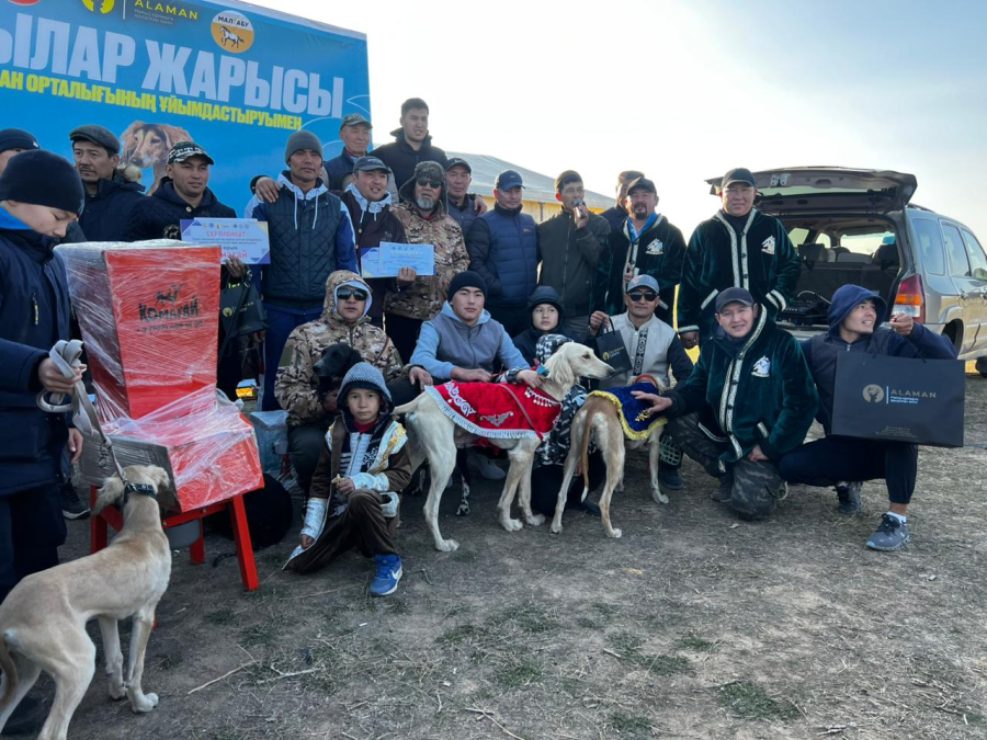 В Алматинской области прошли состязания  «Кумай тазы»