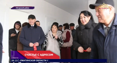17 семей в селе Шонжы получили ключи от долгожданных квартир