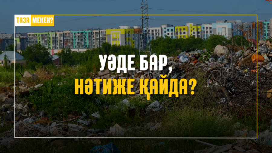 Уәде бар, нәтиже қайда?
