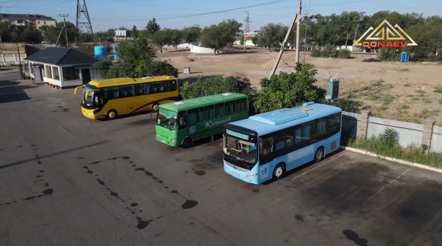 Автобус тұрағындағы мәселелер