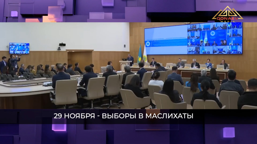 29 ноября - выборы в маслихаты