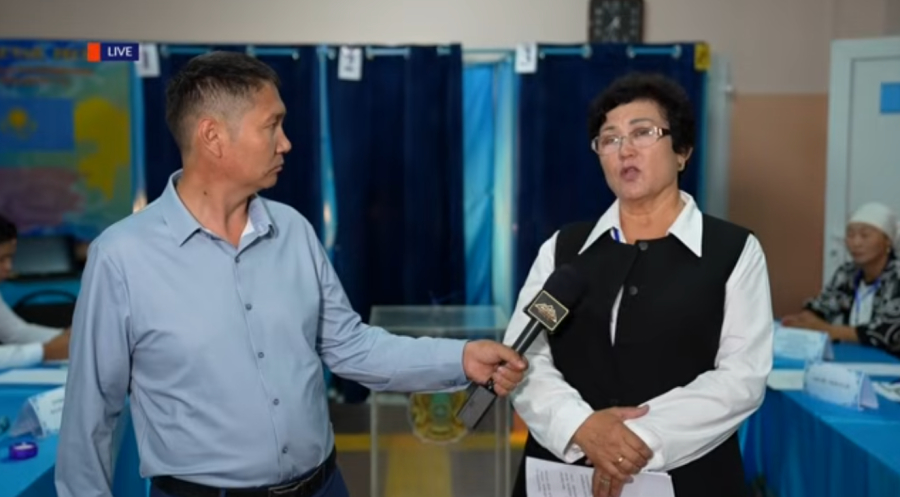 Іле ауданында сайлаушылар  өз таңдауын еркін білдіріп жатыр