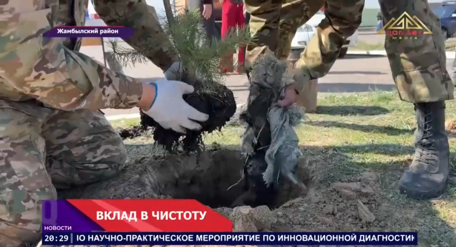 Более 10 тысяч жителей Жамбылского района вышли на субботник в рамках «Таза Қазақстан»