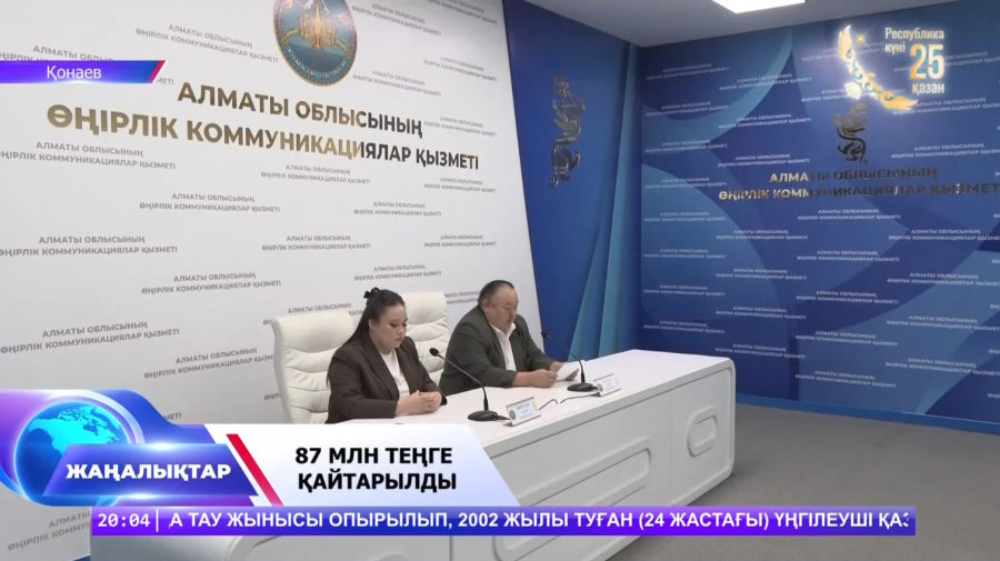 Тұтынушыларға 87 миллион теңгеден астам ақша қайтарылды