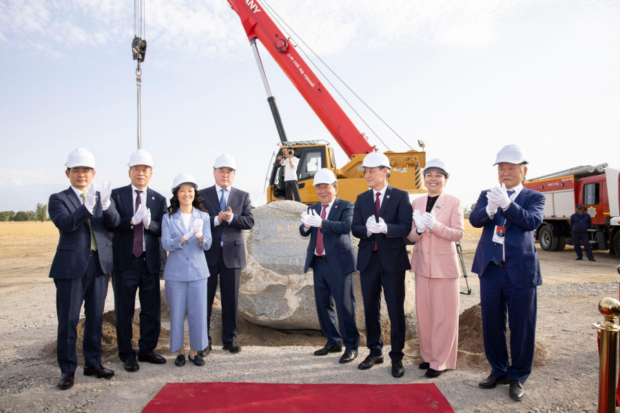 Alatau City: заложен первый камень культурно-делового центра K Park
